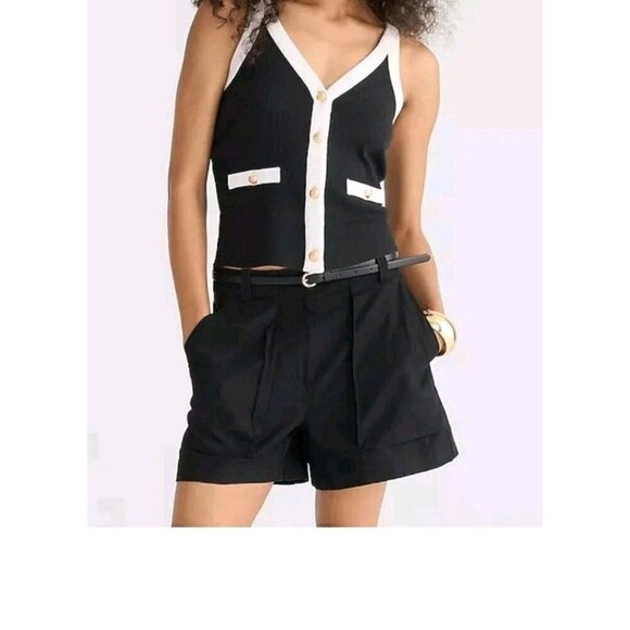 J. Crew Tops - J‎ Crew Vintage Rib Lady Tank Top Womens Size Large